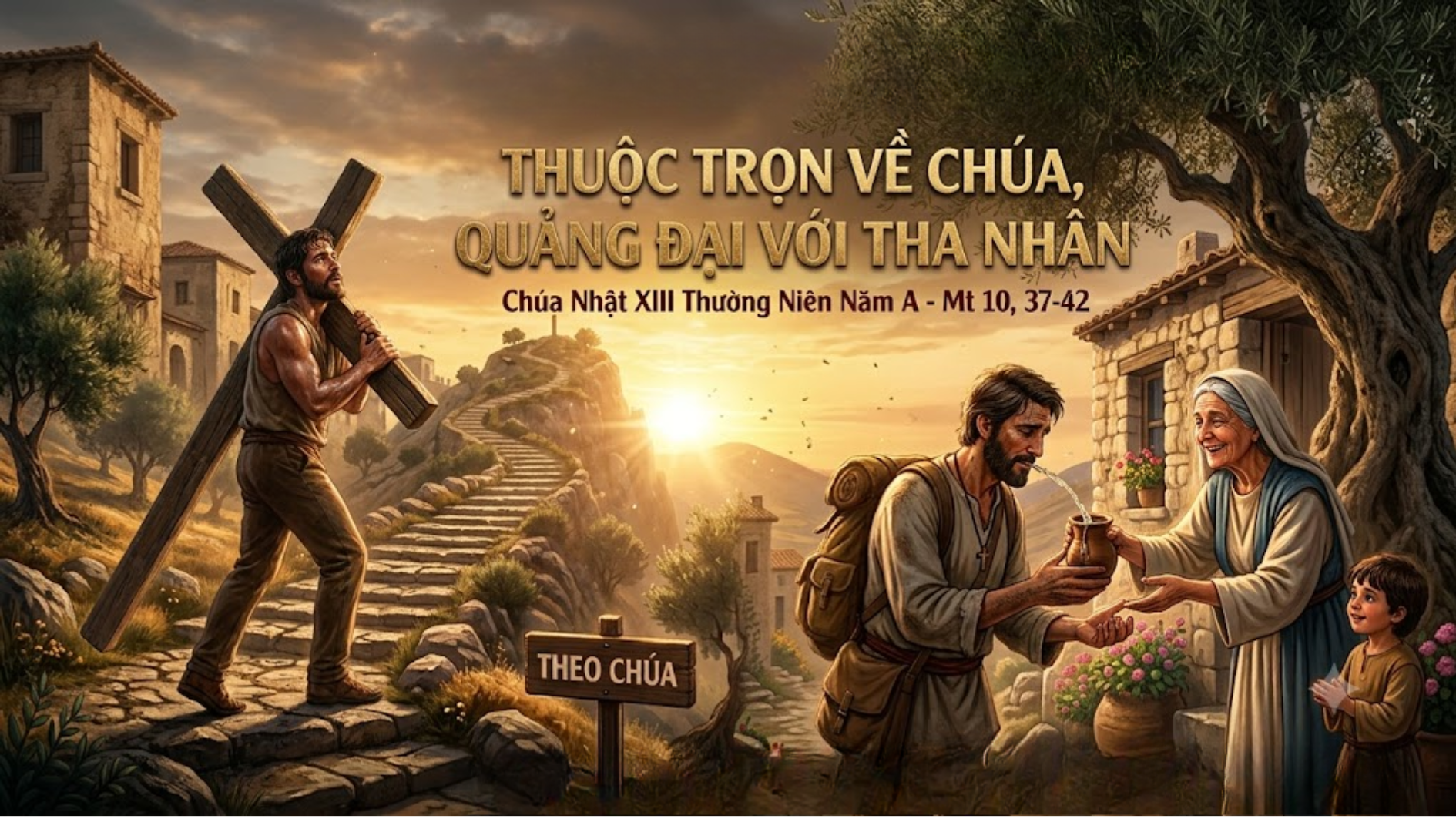 Chân dung người môn đệ: Thuộc trọn về
        Chúa, quảng đại với tha nhân